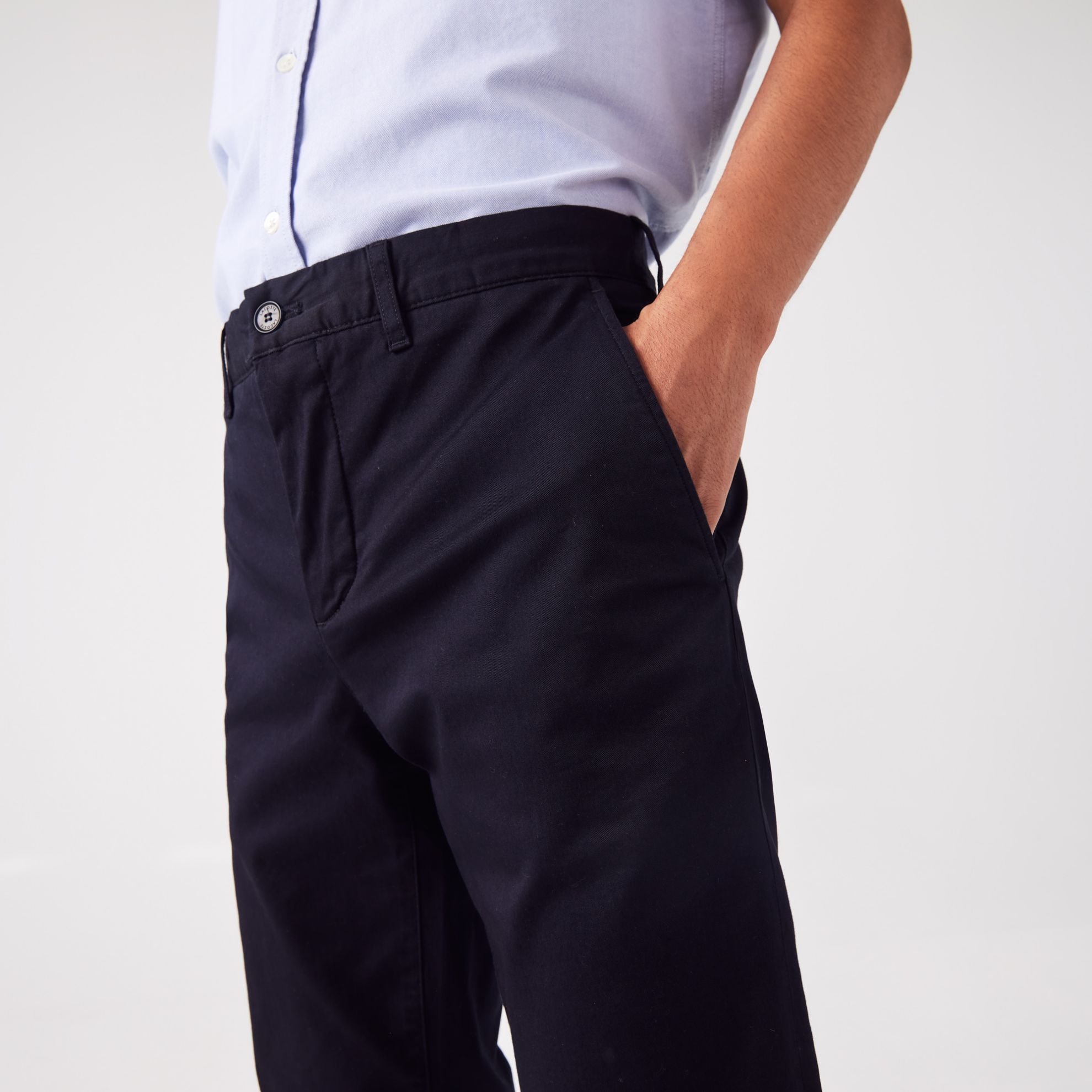 Εικόνα της Ανδρικό New Classic Stretch Βαμβακερό Παντελόνι Slim Fit