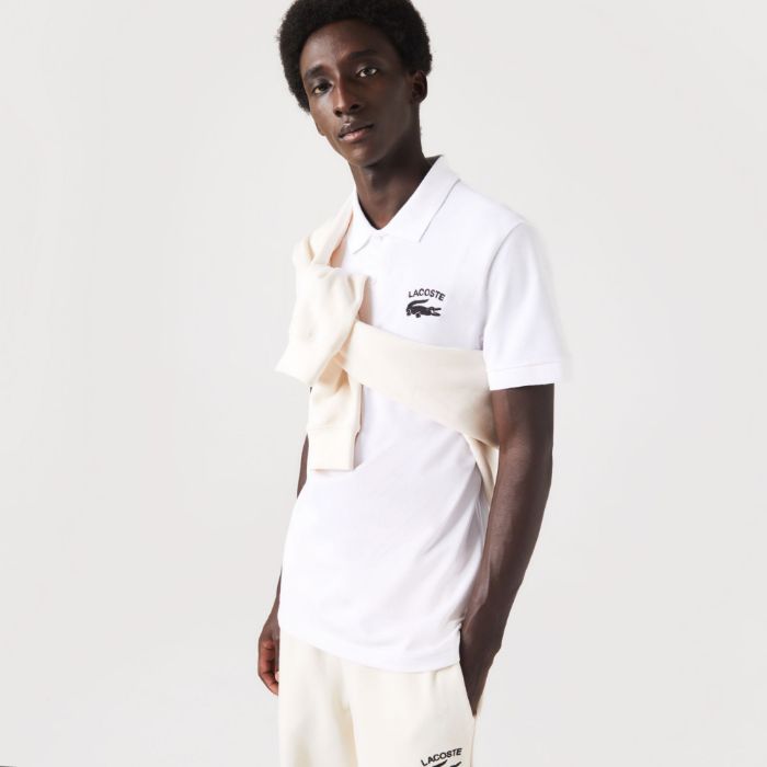 Εικόνα της Ανδρική Polo Μπλούζα Branded Stretch Mini Piqué 