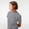 Εικόνα της Γυναικείο Βαμβακερό Ριγέ T-shirt Loose Fit