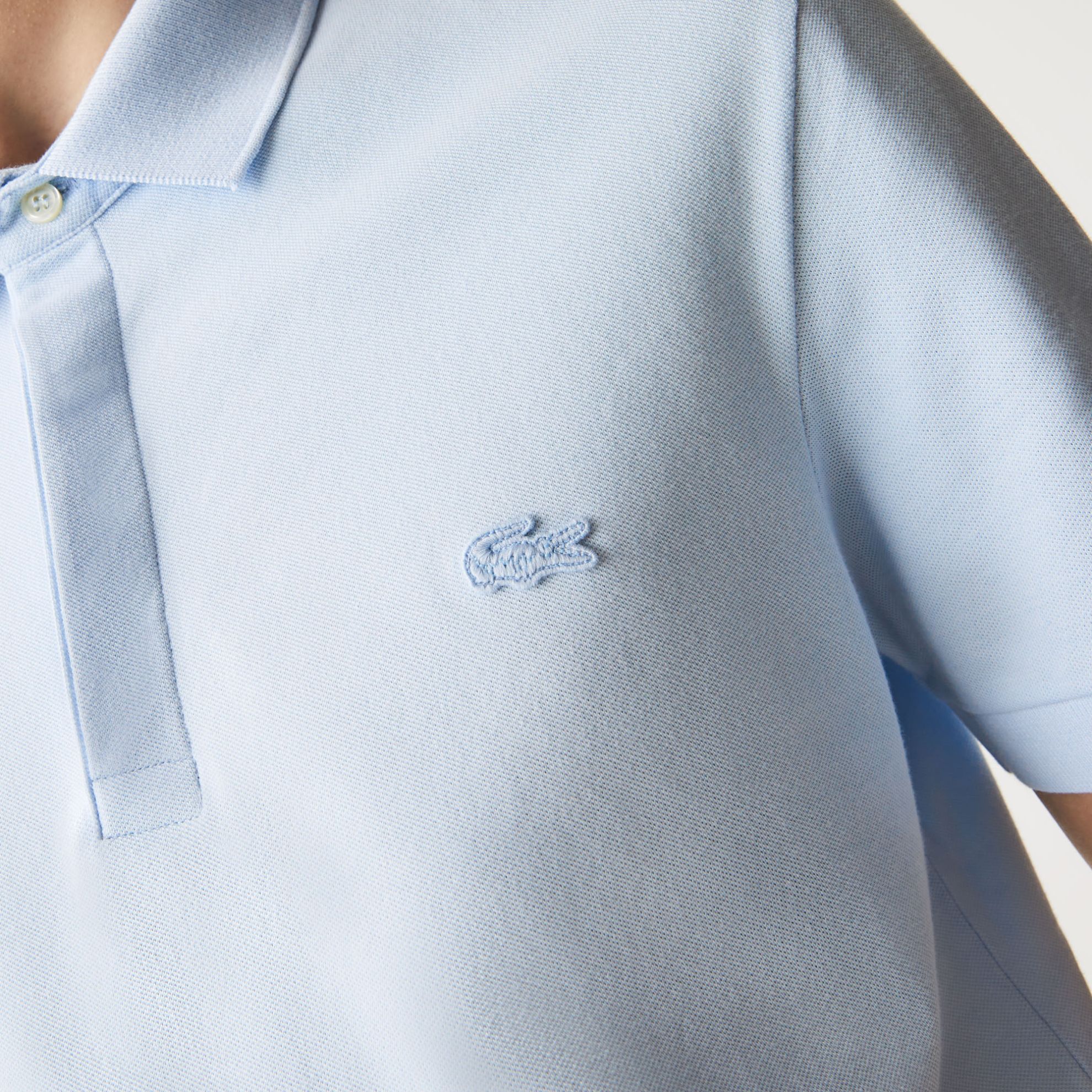 Εικόνα της Smart Paris Polo Μπλούζα Stretch Cotton Piqué