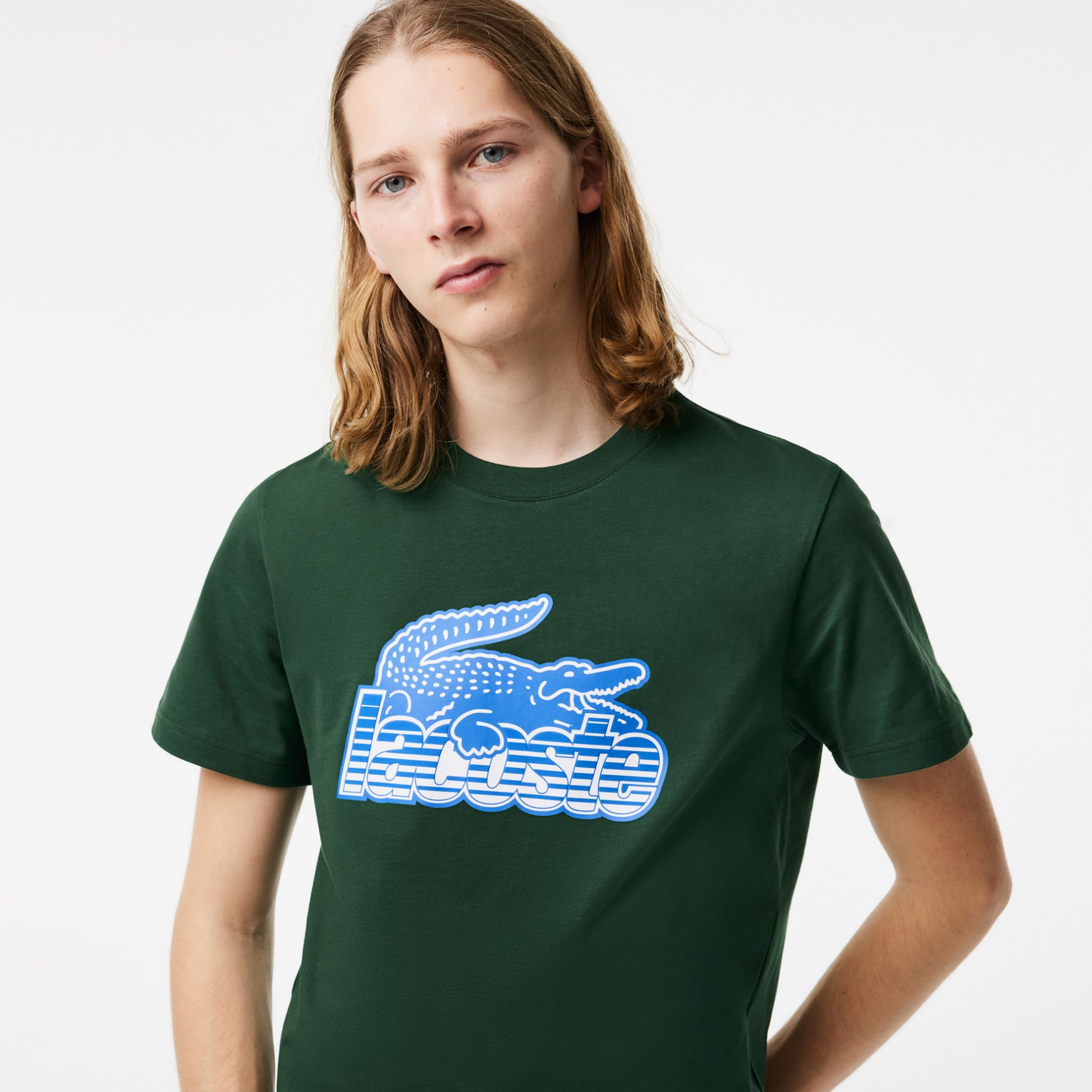 Εικόνα της Ανδρικό Βαμβακερό Print T-shirt