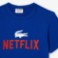 Εικόνα της Παιδικό Lacoste x Netflix Print Βαμβακερό T-Shirt