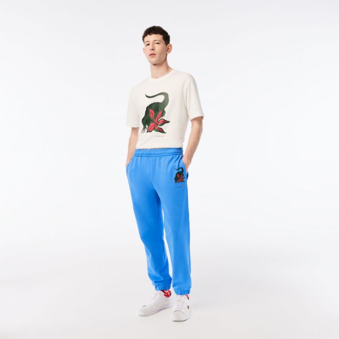 Εικόνα της Ανδρικό Lacoste x Netflix Croc Print Παντελόνι Φόρμας
