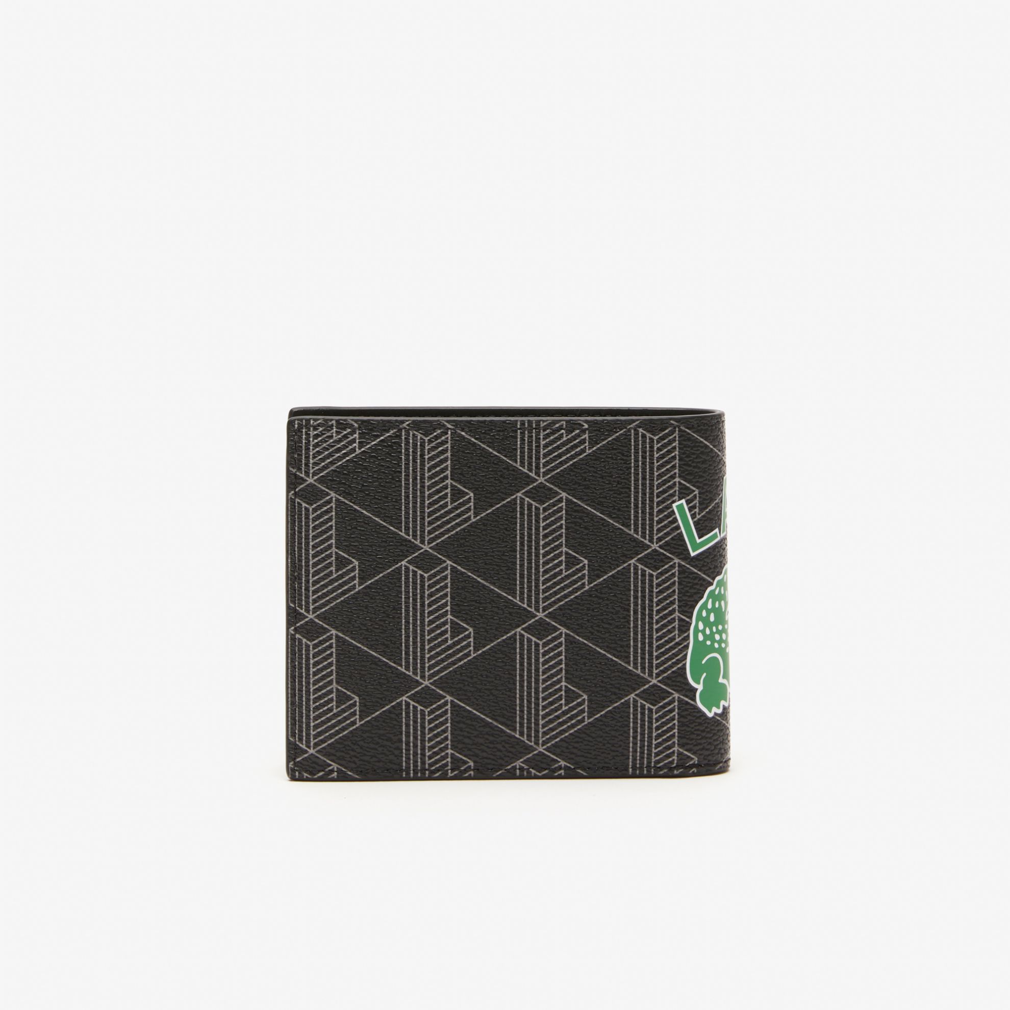 Εικόνα της Ανδρικό The Blend Monogram Print Folding Πορτοφόλι