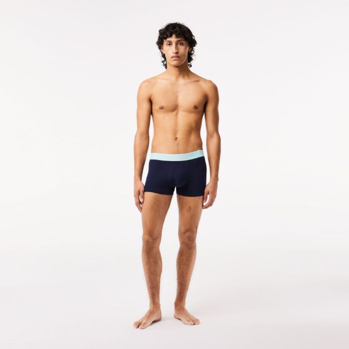 Εικόνα της Ανδρικά 3-Pack Navy Casual Trunks 