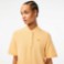 Εικόνα της Γυναικείο Tunisian Neck T-shirt από Βαμβακερό Piqué