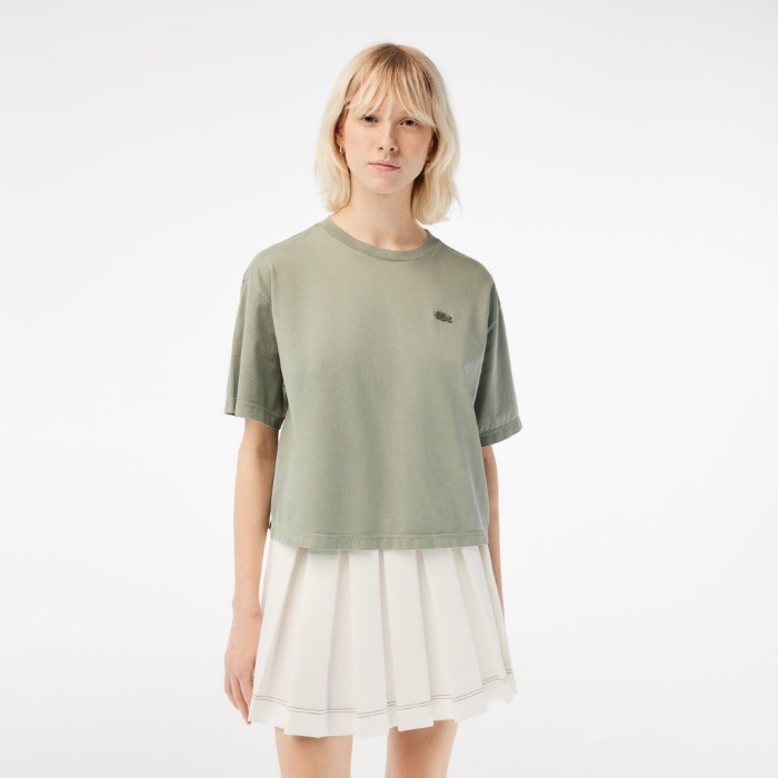 Εικόνα της Γυναικείο Oversize Βαμβακερό T-shirt