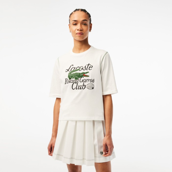 Εικόνα της Γυναικείο Lacoste Sport Roland Garros Edition Jersey T-shirt