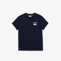Παιδικό Lacoste Printed Βαμβακερό T-shirt