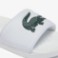 Εικόνα της Γυναικεία Croco Dualiste Synthetic Logo Strap Slides