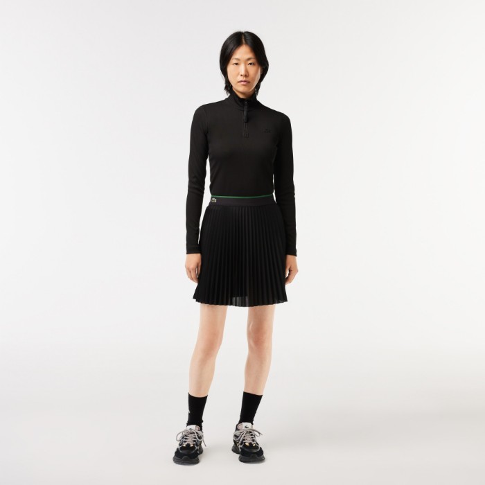 Εικόνα της Γυναικεία Mini Πλισέ Φούστα με Ελαστική Μέση