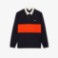 Εικόνα της Ανδρική Rugby-style Colourblock  Βαμβακερή Polo Μπλούζα