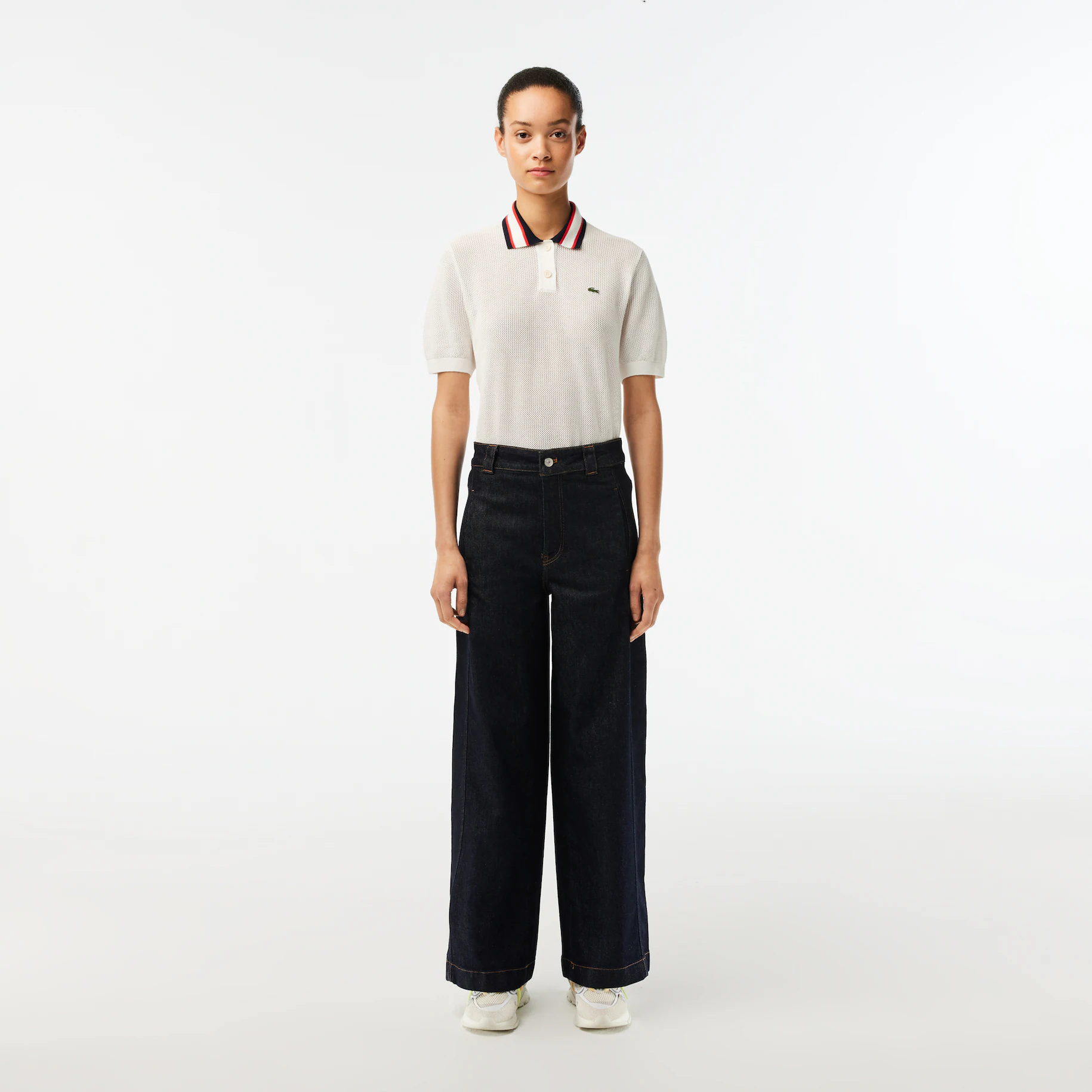 Εικόνα της Γυναικείο Lacoste Stretch Denim Jeans