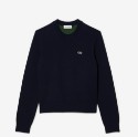 Γυναικείο Crew Neck Βαμβακερό Πουλόβερ 