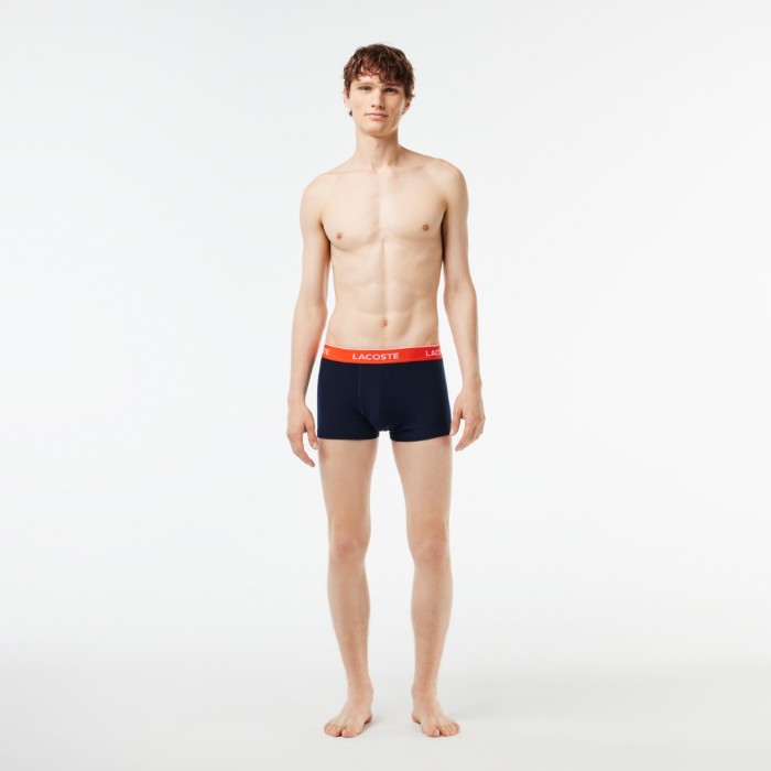 Εικόνα της Ανδρικά 3-Pack Navy Casual Trunks