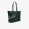 Εικόνα της Γυναικεία L.12.12 Signature Print Canvas Μεγάλη Tote Τσάντα