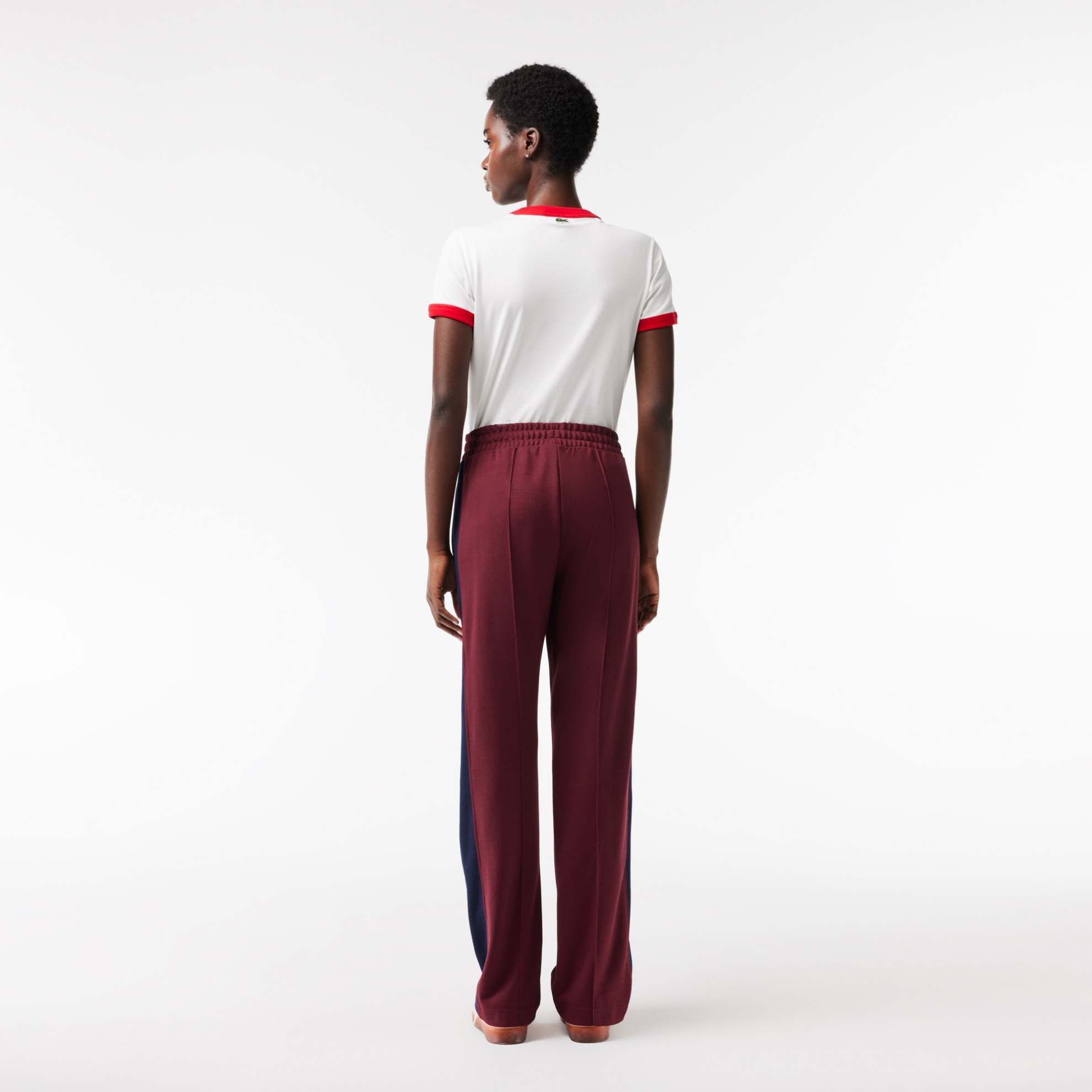 Εικόνα της Γυναικείο Paris Colourblock Interlock Βαμβακερό Track Pants