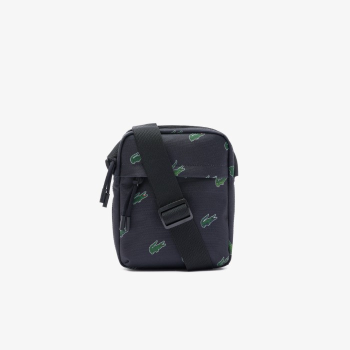 Εικόνα της Unisex Croc Print Τσάντα Satchel