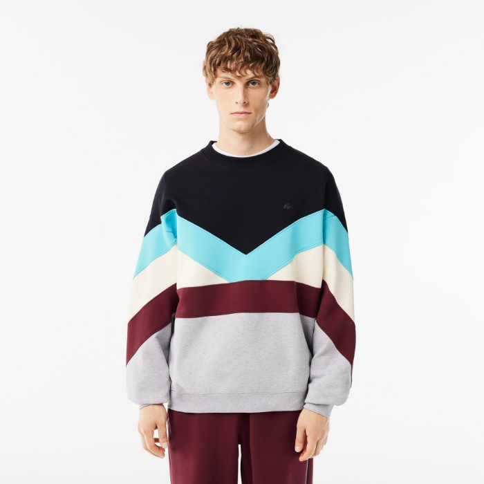 Εικόνα της Ανδρικό Double Sided Colourblock Φούτερ Loose fit