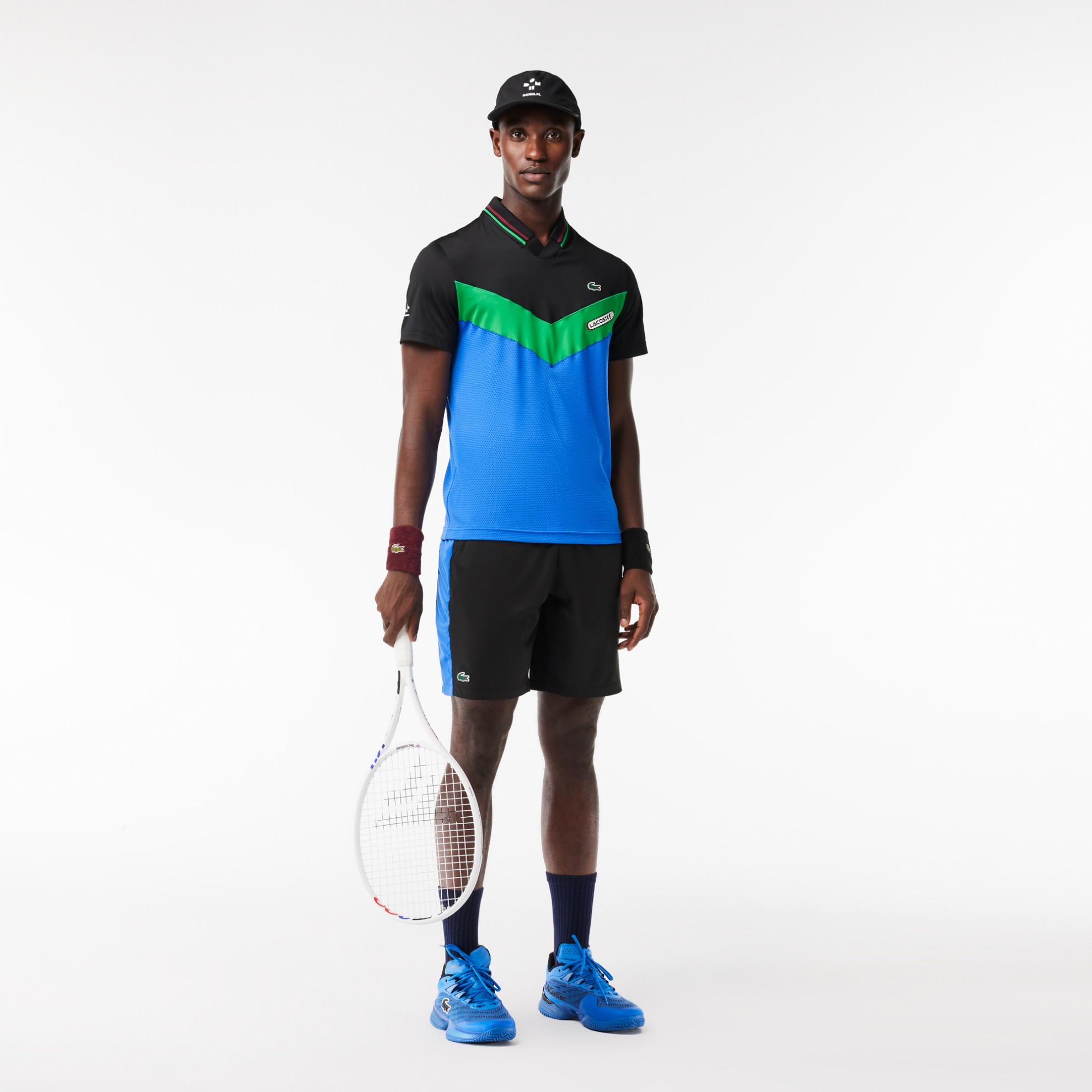 Εικόνα της Ανδρική Lacoste Tennis x Daniil Medvedev Seamless Polo Μπλούζα Slim Fit