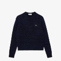Γυναικείο Cable Knit Μάλλινο Πουλόβερ
