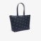Εικόνα της Γυναικεία Coated Canvas Croc Print Tote Τσάντα