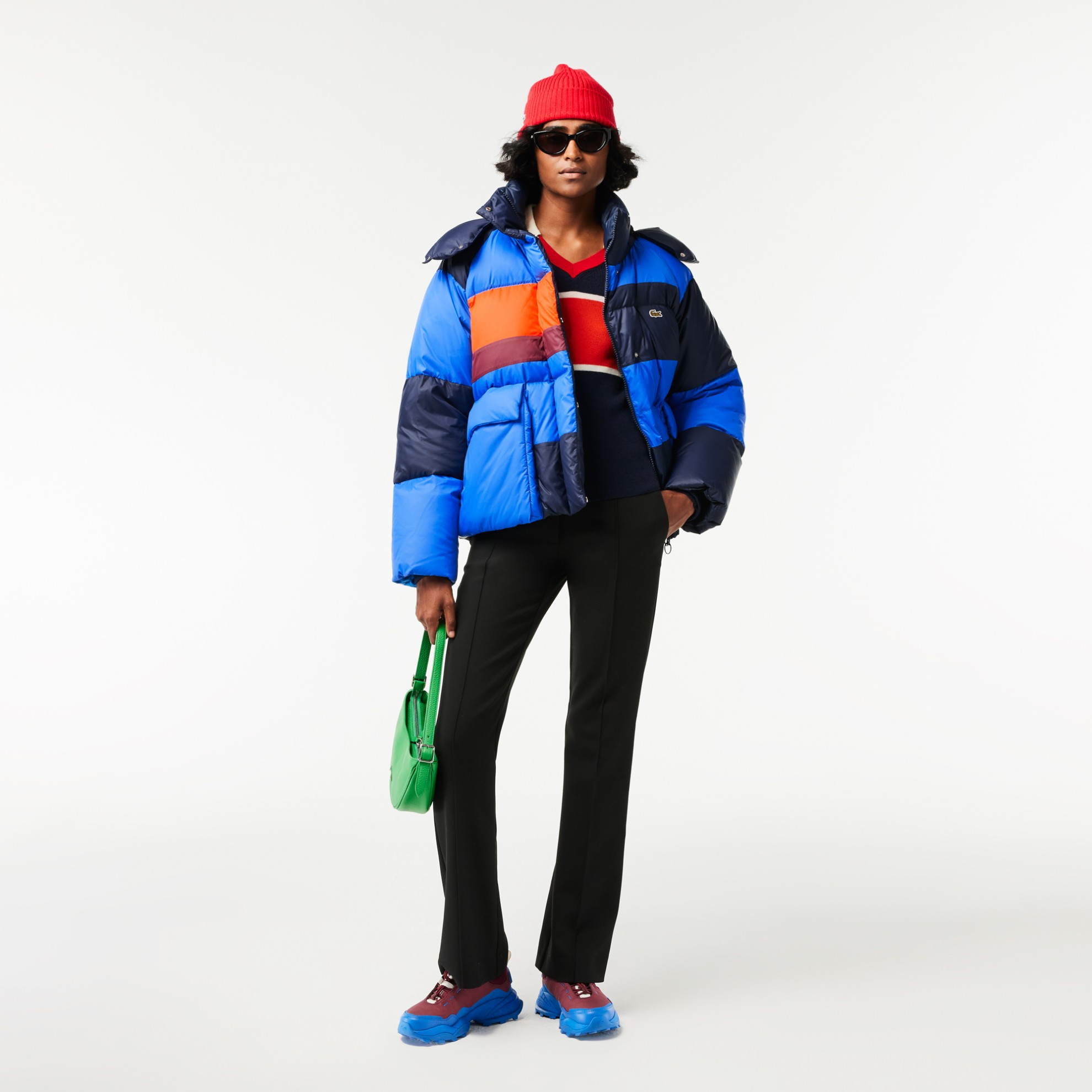 Εικόνα της Γυναικείο Oversized Removable Hood Puffer Jacket