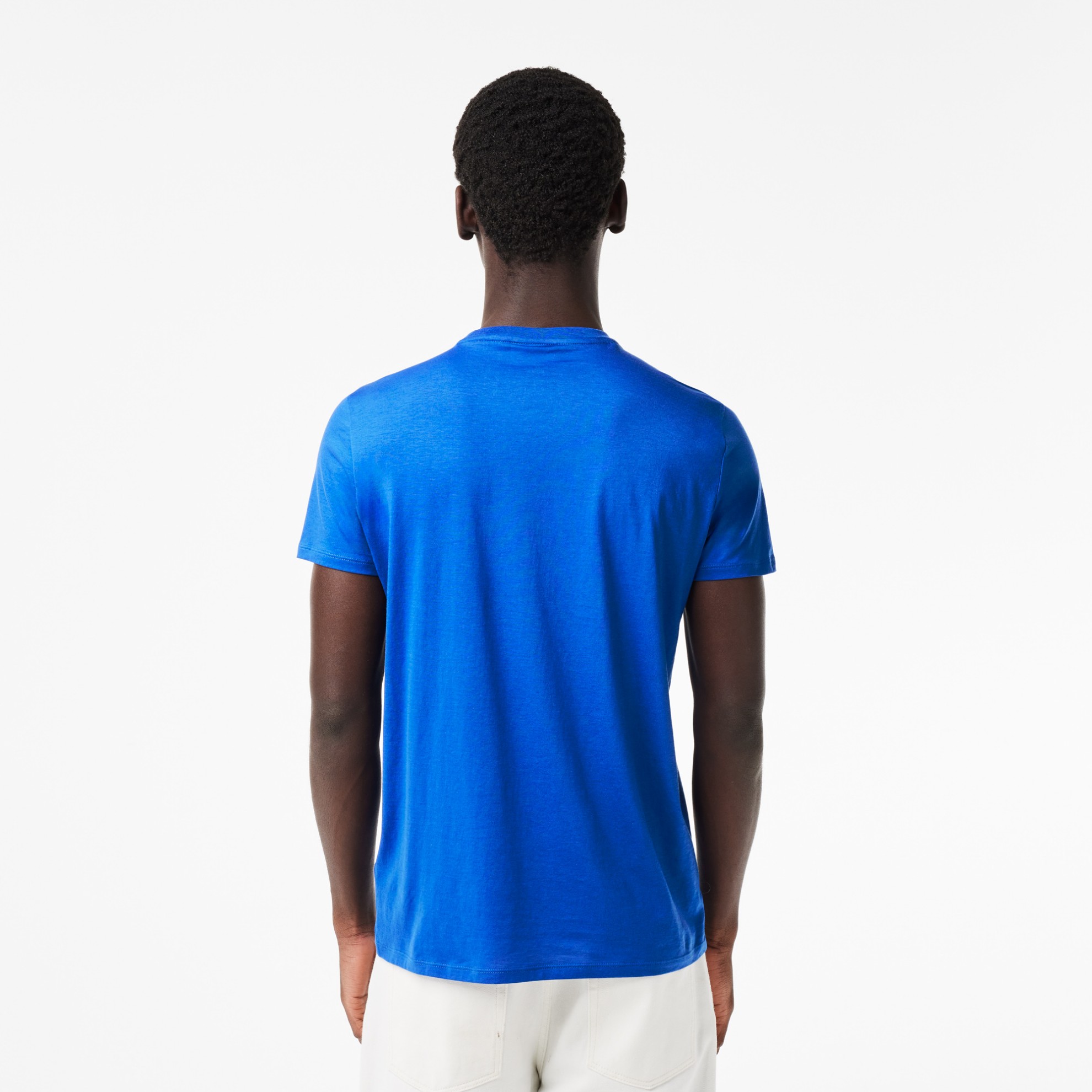 Εικόνα της Ανδρικό T-shirt Pima Cotton Jersey με Λαιμόκοψη