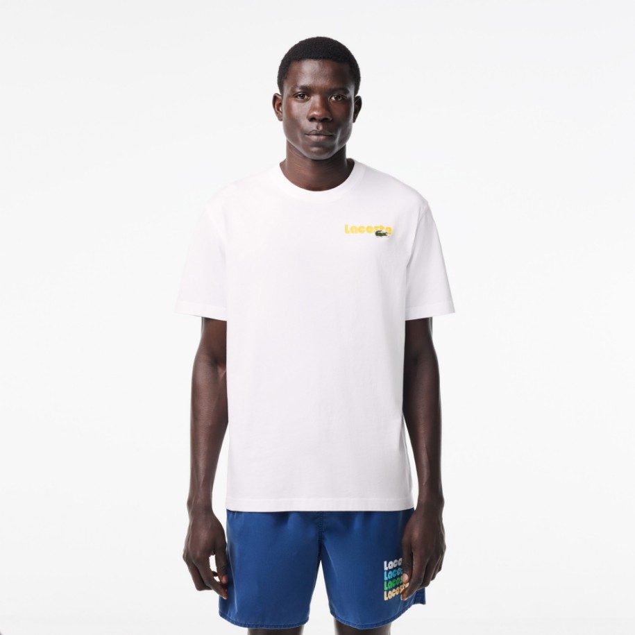 Ανδρικό Washed Effect T-Shirt | Lacoste Greece Online Boutique