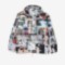 Unisex Sportsuit Heritage Print Pop-Over Jacket-3BH0021|LC50