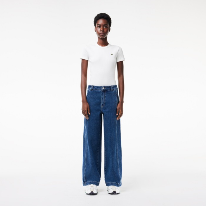 Εικόνα της Γυναικείο Lacoste Stretch Denim Jeans