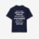 Εικόνα της Unisex Cotton Piqué Effect Slogan Back T-shirt