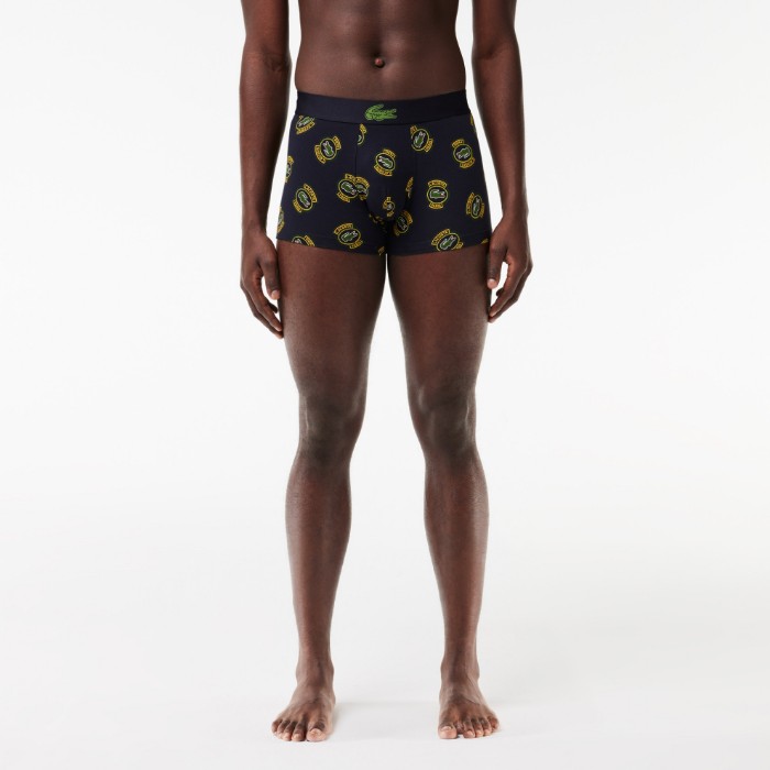 Εικόνα της Ανδρικό Stretch Jersey Print Trunks