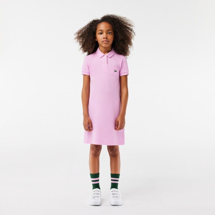 Εικόνα της Παιδικό Βαμβακερό Φόρεμα Polo-Style