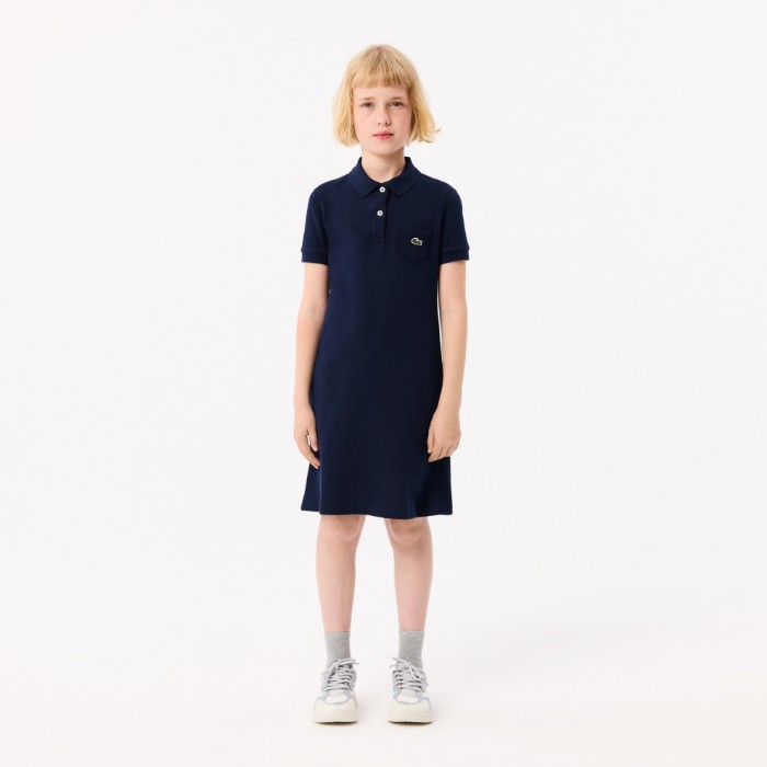 Εικόνα της Παιδικό Βαμβακερό Φόρεμα Polo-Style