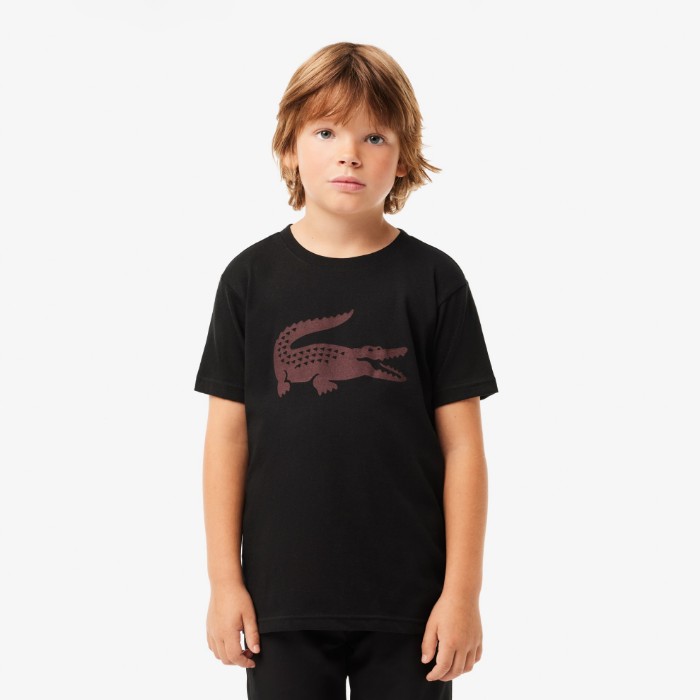 Εικόνα της Παιδικό Lacoste SPORT Tennis Technical Jersey Oversized Croc T-shirt