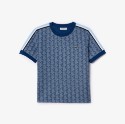 Γυναικείο Monogram Jacquard T-shirt Slim Fit 