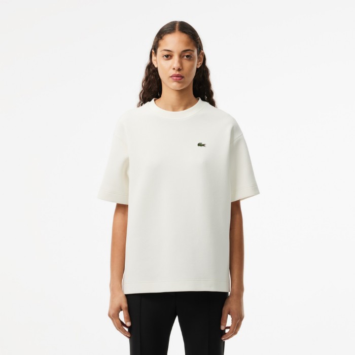 Εικόνα της Γυναικείο Oversized Double Face Piqué T-shirt