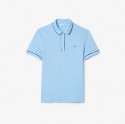 Smart Paris Stretch Cotton Contrast Trim Polo Shirt