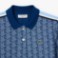 Εικόνα της Γυναικείο Monogram Jacquard Polo Μπλούζα Slim Fit 