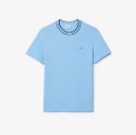 Ανδρικό Stretch Piqué Stripe Collar T-Shirt