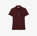 Γυναικεία Stretch Cotton Piqué Polo Μπλούζα Slim Fit