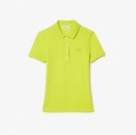 Γυναικεία Stretch Cotton Piqué Polo Μπλούζα Slim Fit