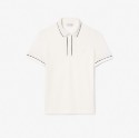 Smart Paris Stretch Cotton Contrast Trim Polo Shirt