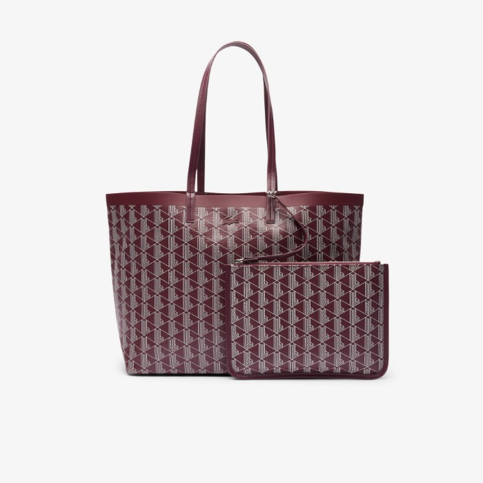 Εικόνα της Γυναικεία Zely Canvas Monogram Medium Tote Τσάντα