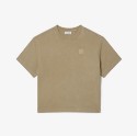 Γυναικείο Oversized Washed Effect Βαμβακερό T-Shirt