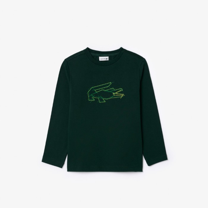 Εικόνα της Παιδικό Heavy Cotton Crocodile Graphic T-shirt