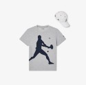 Lacoste Tennis x Novak Djokovic Set με T-shirt & Καπέλο