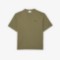 Unisex Heavy Cotton Badge T-Shirt Loose Fit -3TH2745|LBMY