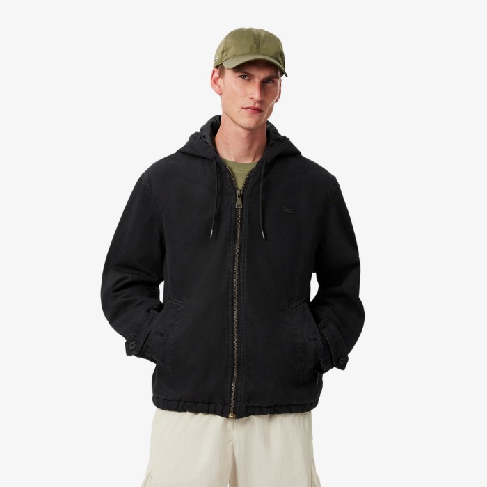 Εικόνα της Ανδρικό Sherpa Fleece Lined Κοντό Jacket